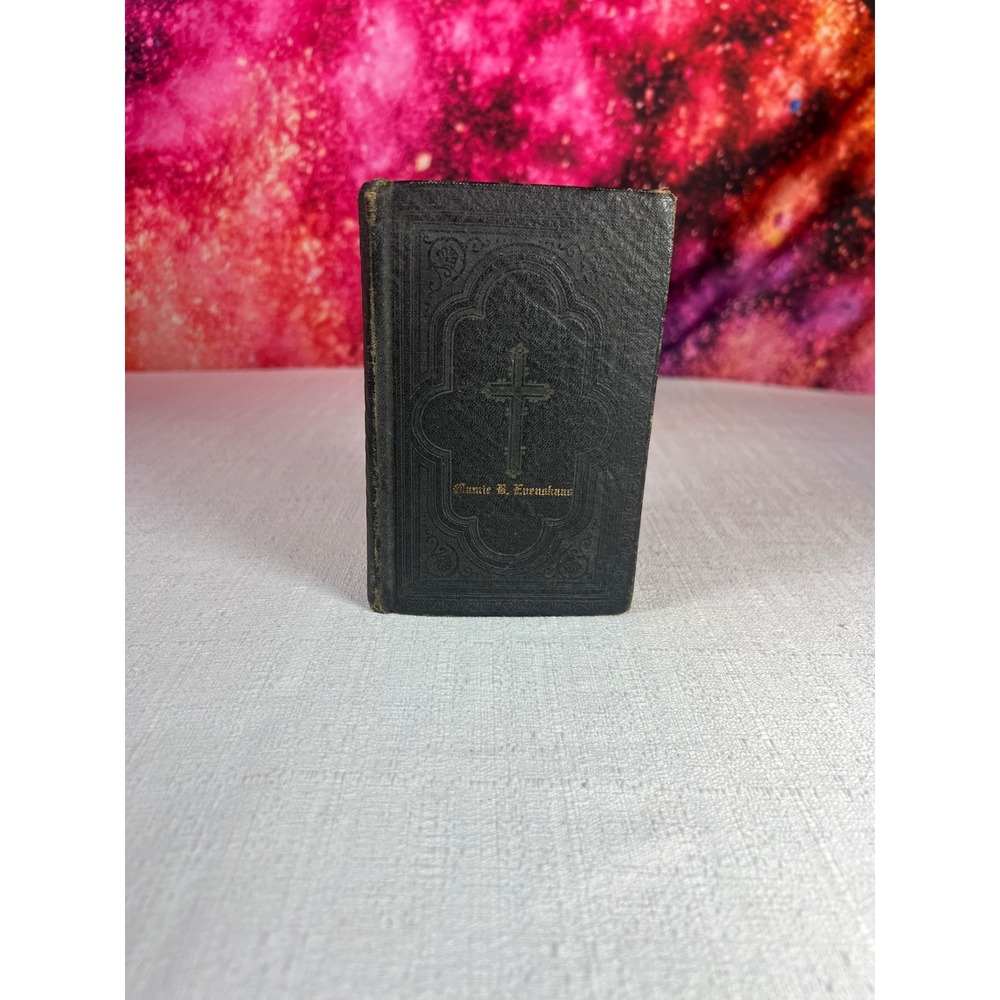 Antique 1903 Norwegian Salmebog Hymnal Lutheran Publishing Decorah Iowa Black